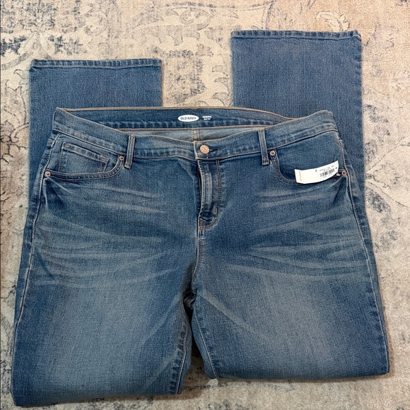 Old Navy Denim - Old Navy Women's Straight Leg Blue Jeans